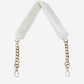 SHORT STRAP WITH CHAINS OFF WHITE