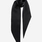 SILK SCARF BLACK